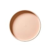 CFY652 Untersetzer Blumentopf Pflanzenuntersetzer Keramik, Wohnzimmer Balkon Blumentopf Tropfschale Runde Palette Dekorativ(Orange,Klein)