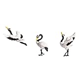 TOYANDONA 3 STÜCKE Teiliges Simulierte Rote Miniatur Bonsai Dekoration für Garten und Landschaft Lebensechte Figuren für Stilvolle Wohnakzente