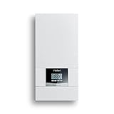Vaillant elektronischer Durchlauferhitzer, VED plus 18/8, druckfest, 18kW, 400V, gradgenaue Auslauftemperatur, stufenlos einstellbar, Grafikdisplay, 0010023766, [Energieklasse A]