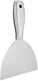 Amazon Basics Spachtelmesser aus Edelstahl, 15.24 cm, mit flexibler Klinge und schlagfestem Griff