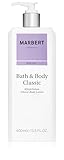 MARBERT Bath & Body Classic Körperlotion 400ml | Sanftig blumiger Duft | Feuchtigkeitsspendend | Verleiht der Haut mehr Spannkraft | 1 x 400ml