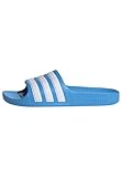 adidas Adilette Aqua Slides Kids RUTSCHEN, Blue Burst/Cloud White/Blue Burst, 35 EU