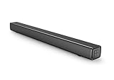 Panasonic SC-HTB100 Soundbar, 2.0 Kanäle, HDMI, USB, Wandmontage, 45 Watt, Bluetooth, leistungsstarker Sound, ideal für TV, Schwarz, 76,2 x 5,8 x 6,8 cm