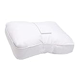 Orthopädisches Kniekissen: Konturiertes Bettkissen für Seitenschläfer, Stützkissen aus viskoelastischem Schaumstoff, mit verstellbarem Gurtdesign