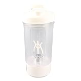 Locadence Elektrische Protein Shaker Flasche, ufsichere, Leise, Vollautomatische Shaker Becher, Tragbarer Mixerbecher mit Verstellbarem Tragegriff für Proteinmilch