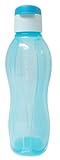 Tupperware to Go Eco 1000ml Eco Easy Flip Top Trinkflasche EcoEasy XL 1 Liter türkis+