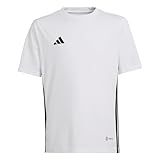 adidas Unisex Kids Jersey (Short Sleeve) Tabela 23 Jersey, White/Black, H44534, 164