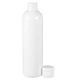 HAKIDZEL Reise Kosmetikflaschen 4 Stück 500 ml Kunststoff mit Klappverschluss Nachfüllbare Gelspender für Haushalt und Unterwegs Leicht zu Reinigen