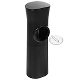 Lurrose Elektrische Pfeffermühle aus Edelstahl Langlebiger Schleifkern Geeignet für Pfeffer Salz Küchengewürzmühle für Hausgebrauch