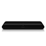 Sonos Ray Soundbar – Einzigartig kompakte All-in-One-Soundbar mit Blockbuster-Sound für Filme, Spiele und WLAN-Musikstreaming – Kompatibel App und Apple AirPlay – In Schwarz