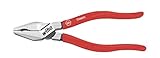 Wiha Kombizange Classic mit DynamicJoint® (einzigartige Gelenkkonstruktion für bessere Kraftübertragung) und OptiGrip mit extra langer Schneide (26703) 160 mm