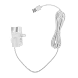 ibasenice Tauchpumpe für Katzenbrunnen USB Betrieben Ultra Leise Strömungspumpe für Aquarium und Haustier Trinkbrunnen Langlebige Kunststoffpumpe Installieren Geeignet für Garten Teich