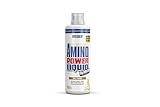 Weider - Amino Power Liquid - Flüssiges Hydrolysiertes Protein - Aminosäuren - 23g Protein pro 45 ml für Muskelaufbau - Mit L-Leucin, Taurin, Vitamin B6 - 1 Liter - Cola