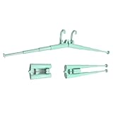 Faltbare Kleiderbügel – Sammlung zum Trocknen von Kleidung | Tragbare faltbare Auto-Tuchstange | Verstellbarer Kleiderständer für Reisen | Faltbarer Kleiderständer | Raffio für