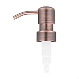 Edelstahl Lotionspender Pumpkopf geeignet für verschiedene Flüssigkeitsanwendungen (ORB)