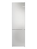 Bosch Freistehende Kühl-Gefrier-Kombination 203 x 60 cm, Serie 4, Total No Frost, VitaFresh XXL für länger frische Lebensmittel, Easy Access Shelf, Perfect Fit, Metall-Optik, KGN392LCG