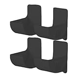 saibunratus Küchenwickel-Organizer, 4 x Küchenfolien-Aufbewahrung, Wandregal, Esszimmer, Wohnzimmer, kein Stanzen, Hausfrauen-Organisationslösung für Mutter, Ehefrau