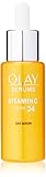 Olay Vitamin C Serum für Gesicht mit Niacinamid & AHA, Tagesgel Gesichtsserum für einen hellen und gleichmäßigen Hautton, 40 ml