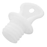 CIYODO Wärmflaschenverschluss aus Gummi Auslaufsicherer Ersatzstopfen für Kleine Wärmflaschen Hervorragende Wärmeisolierung für Kalte Winternächte und Outdoor Aktivitäten Weiß