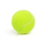 TAOYUN 1 PCS Professional Gummi-Tennisball Hohe Belastbarkeit Langlebiger Tennis-Übungsball für Schulklubwettkämpfe Trainingsübungen Spielen Sie mit Katzen, Hunden, Outdoor-Sport
