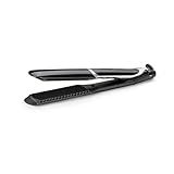 BaByliss Smooth Pro Wide Glätteisen – Keramikplatten für glattes Styling, 35 mm breite Platten für langes/dickes Haar, schnelles Aufheizen, 5 Temperatureinstellungen bis zu 235°C, ST397E
