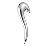 Ipetboom Akupunktur Gesichts Und Augenmassage Tools Akupunkt Akupunkt Massagegerät Zinklegierung Silber