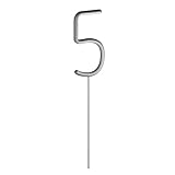 Homéa, Magische Kerze 5, 15,5 cm, Brenndauer 35/40 Sekunden