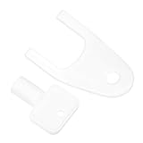 IMIKEYA 2 Stück Toilettenpapierhalter Schlüssel für Großrollen papierspender Praktische Wartungsschlüssel Kompatibel mit Handtuchspendern Effizienter Zugang für Büro und Zuhause