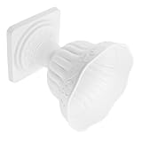 SHINEOFI Klassischer Römischer Kunststoff urnen pflanztopf Weiß Dekorativer Vintage blumenkübel für Garten Terrasse Hochzeit Balkon und Indoor Leichter Runder Blumentopf mit Säulendesign