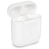 BRABURG Kabelloses Ladecase Ersatz Kompatibel mit AirPod 1. und 2. Generation, Repacement Charger Case mit Bluetooth Pairing Sync Taste, Weiß