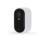 Arlo Essential 2 XL Batterie 2K Überwachungskamera Aussen WLAN, Kabellos, 2K HD Video, Farbnachtsicht, Licht, Bewegungsmelder, Sirene, 2-Wege Audio, mit Arlo Secure Plan Testzeitraum, 1 Kamera