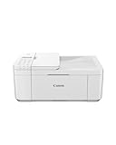 Canon PIXMA TR4751i 4-in-1 WLAN-Drucker fürs Homeoffice, Kopierer, Fax – Auto-Duplex, 20-Blatt-ADF, Fotodruck – Print Plan kompatibel – kabellos, Scannen via Cloud (Weiß)