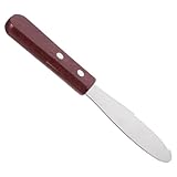 ULTECHNOVO Käsemesser mit Holzgriff Multifunktionales Buttermesser Käseschneider für Marmelade Butter und Kuchen Kompakte Ergonomische Handhabung für Küche und Backen