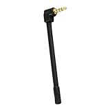 ieron Mini-FM-Antenne mit 3,5-mm-Anschluss, 3,5-mm-Buchse, FM-Radio, TV-Teleskopantenne, Bluetooth-Stereoempfänger, HD-Radio-Tuner