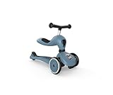 Scoot & Ride 3418 Highwaykick 1 - Steel - Scooter mit sitz, Stahl