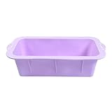 Evember Silikon-Kastenformen zum Backen, hitzebeständige Silikon-Backform, lebensmittelecht, Brotformen für selbstgemachtes Brot, antihaftbeschichtet, rechteckig, Backform zum Backen von Brot