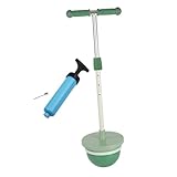 rockible Pogo Ball mit Griffen, Pogo Stick Hüpfball für Kinder, Pogo Bouncing Ball, Cute Pogo Ball with Handle, Pogo Ball zum Training des Gleichgewichts für Workout Party Geschenk Fitness, GrÜn