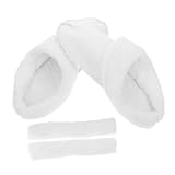 Homoyoyo 1 Set Überzug Herausnehmbarer Innenschuh Grip Clogs Warmer Innenschuh Einlegesohlen Schuhe Zehennägel Winter Weichmacher Schneeschuhe Innenschuhe Felleinlage