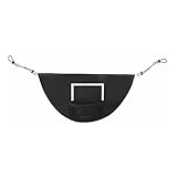 Aymzbd Basketballkorbbefestigung für Trampolin, Verstellbares Seil, Einfach zu Montieren, Wasserdichtes Basketballtor für Spiel Basketballtraining, Alle Alte, ohne Kugel 45x35cm