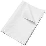 msymsyu Bügelvlies 2㎡ Bügeleinlage 1 Bögen Weiß (100x200cm) Volumenvlies Vliesstoff zum Bügeln von Falten Nähen und Verstärken von Kleidungsstücken (35g/㎡)