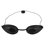 TENGEE Solarium Brille - UV & Infrarot Schutzbrille für Schönheitskliniken und -instrumente - Augenklappe für UV-Infrarot-LED-Lichttherapie