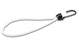 25 Expander-schlingen 180 mm weiss mit Spiralhaken