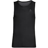 Odlo Herren Active F-dry Light Funktionsunterwäsche Tanktop, Schwarz, L EU