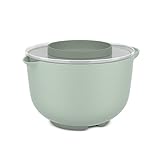 Mepal - Rührschüssel mit Deckel Chef it - Anti-Rutsch Boden - Mikrowellen- und Spülmaschinengeeignet - Schüssel - Material beständig bis zu 110°C - 3000 ml - Nordic sage