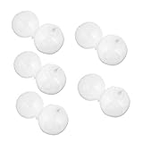 CORHAD 10 Stück Teiliges Aufblasbares Transparentes Strandball Robustem PVC Leicht Sicher und Vielseitig für Outdoor Pool Party Sommer DIY Partyzubehör