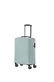 travelite 4-Rad Handgepäck Koffer klein 37 Liter, Gepäck Serie BALI: ABS Hartschalen Trolley erfüllt IATA-Bordgepäckmaß, 55 cm