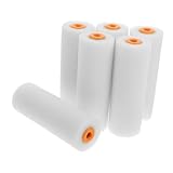 Mipcase 6Stücke Farbroller für Wandmalerei Langlebige Malerwalzen mit Bequemem Griff für Enge Räume und Präzises Streichen Hausanstrich und Renovierung