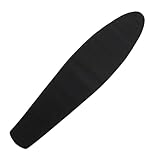 Abaodam Skateboard Grip Tape Schwarz Rutschfest Schleifpapier für Skateboard Zubehör Einfach zu Kleben Dickes Schutzband Individuell Zuschneidbar Langlebig und Kratzfest