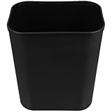 VANZACK Großer Kunststoff Mülleimer ohne Deckel Quadratisch Müllbehälter für Küche Schlafzimmer Hotel Praktischer Abfallsammler Moderner Waste Paper Bucket