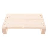 MOBUTOFU Fußhocker 30X20X6cm Tritthocker für Innen Außen Kompakt und Tragbar Sitz und Stehhilfe für Senioren Vielseitige Fußstütze fürs Schlafzimmer und Büro